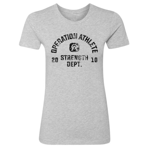 PHYS ED NVRQT - WOMEN'S FITTED T-SHIRT - $NV1WM2$ Thumbnail